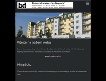 Tablet Screenshot of bdnakopcich.cz